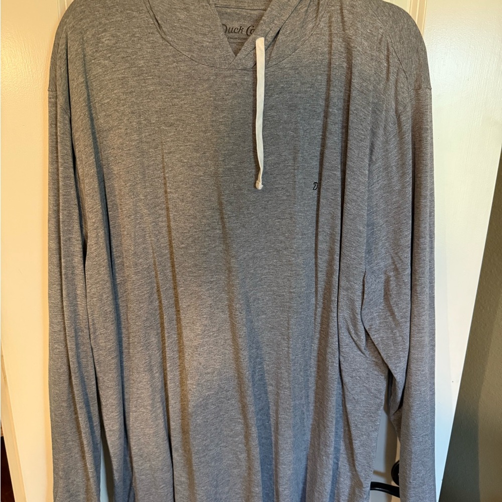 Heather Gray Light Bamboo Hoodie - Duck Camp